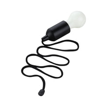 LED Pull Cord Light – Hanging Black LED Bulb (1 Pc)