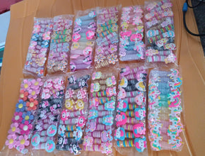 Colourful Telephone Wire Hairbands (1 pc / Mix Design), Hair accessories