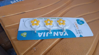 Multipurpose Strong & Hook Self-Adhesive hooks for wall Heavy Plastic Hook  (1 Pc)