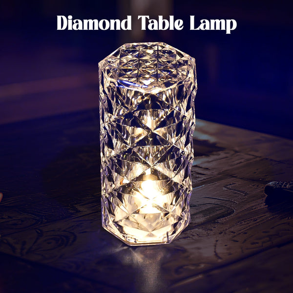 Diamond table lamp Candles for Home Decoration, Crystal Candle Lights, Diwali
