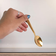 Premium Luxurious Stainless Steel Coated Spoons (6 Pcs Set / Golden)