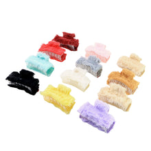 Velvet Coated Hair Clutcher Clips