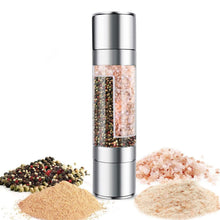 2-in-1 Stainless Steel Salt and Pepper Grinder